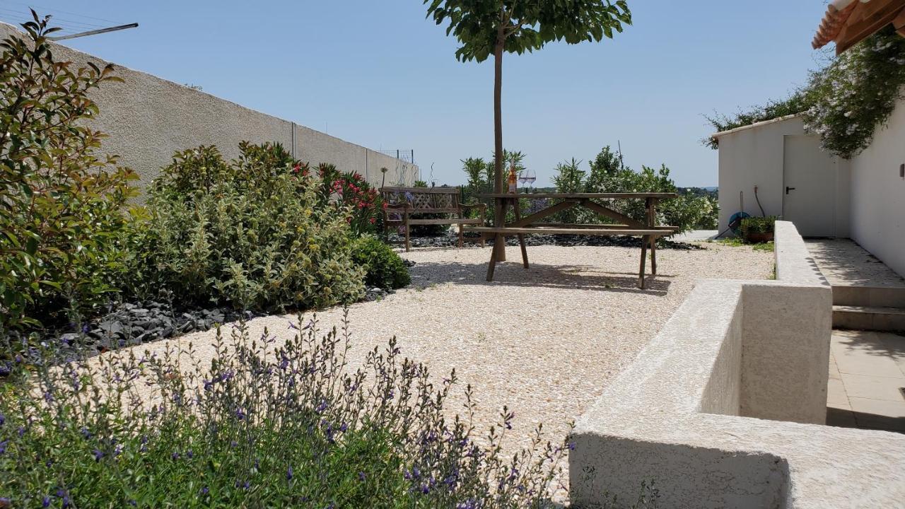 Magalas 'Au Coeur Des Vignes' - Private Apartment & Garden מראה חיצוני תמונה